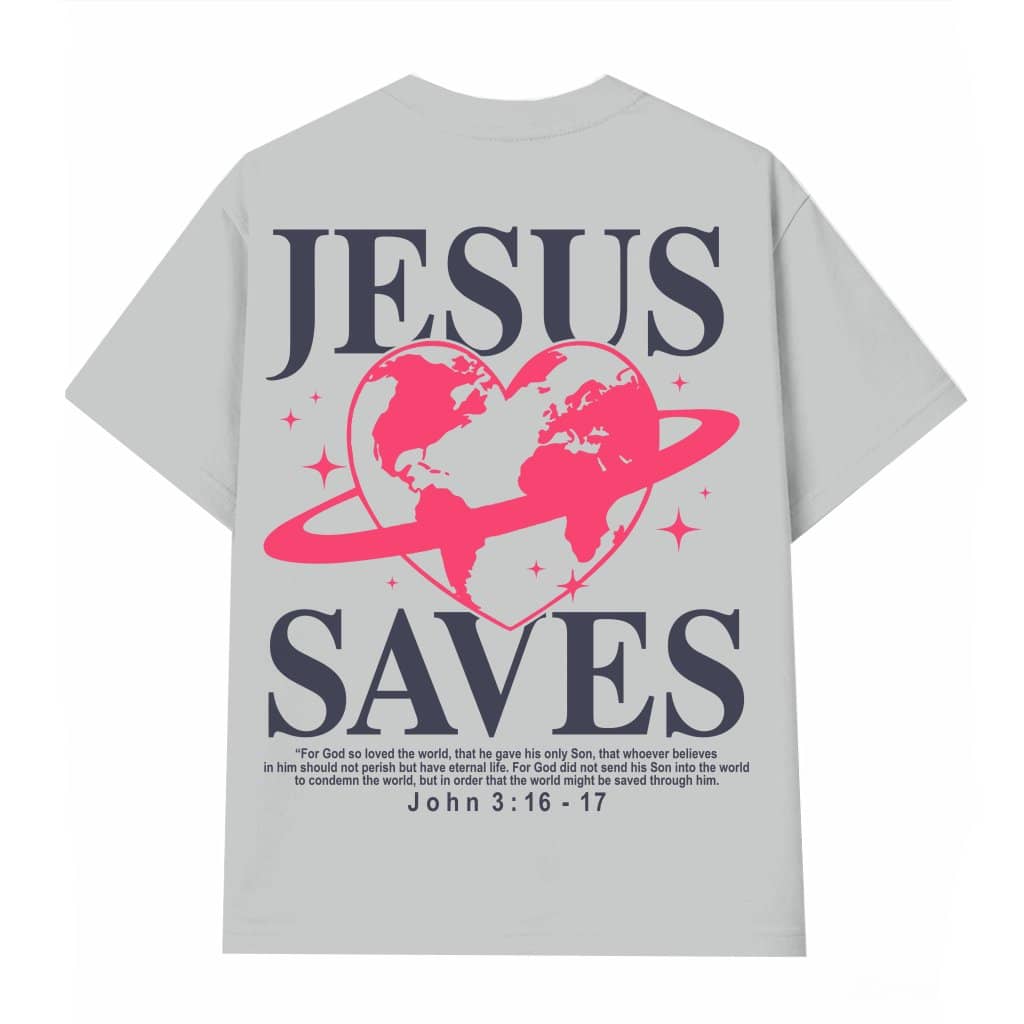 Jesus Saves T-shirt – Gift for Believers Classic Christian