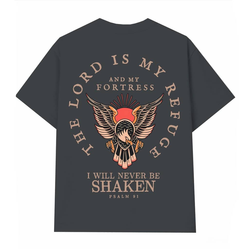 Christian Psalm 91 Scripture T-shirt – Resurrection Sunday Gift for Men