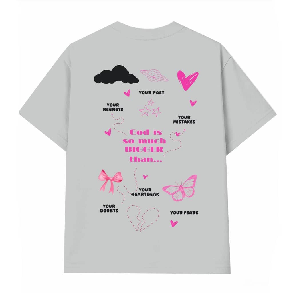Christian God Is So Much Bigger Than T-shirt – Faith Gift Vintage