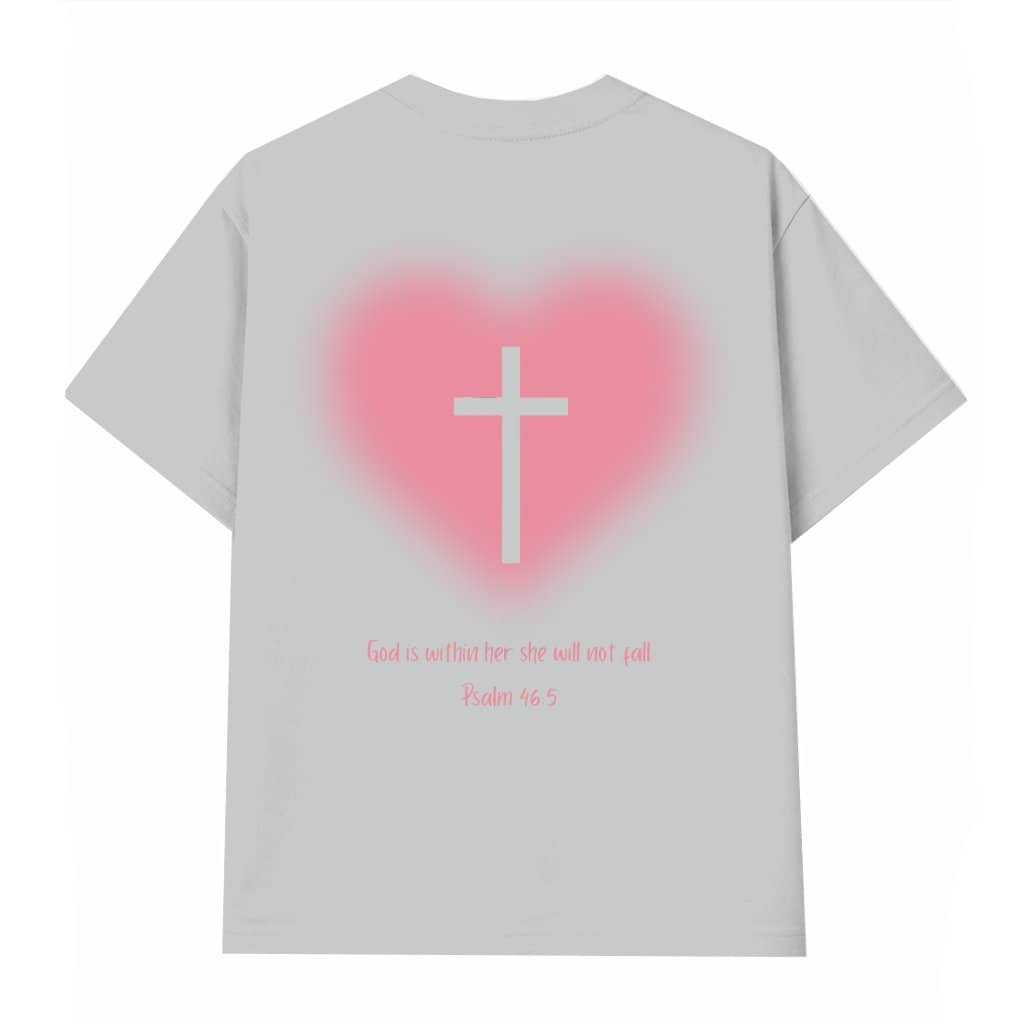 God Is Within Her T-shirt – Christian Gift for Women Inspiring Faith