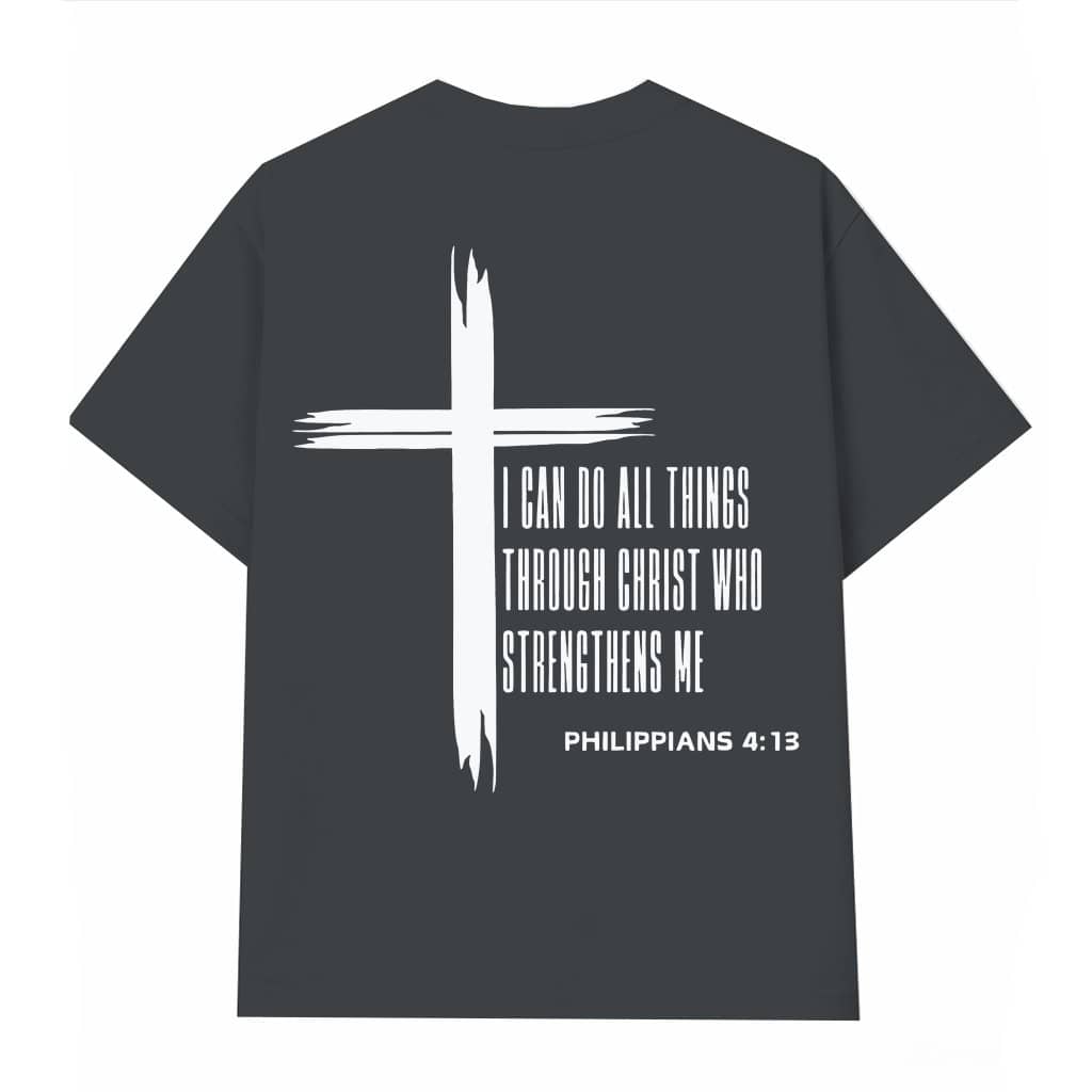 I Can Do All Things Through Christ T-shirt – Christian Gift for Believers Philippians 4:13