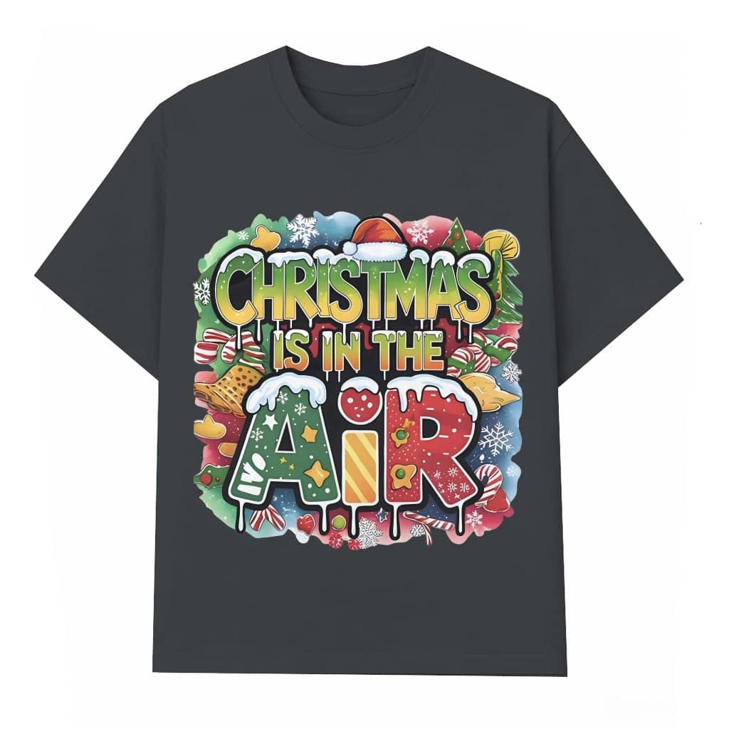 Retro Christmas In The Air T-shirt – Cute Christmas Gift