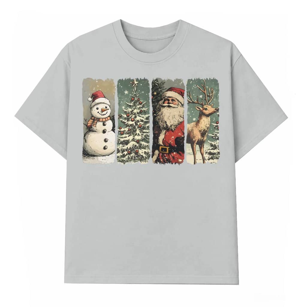 Retro Santa Claus T-shirt – Christmas Gift Funny