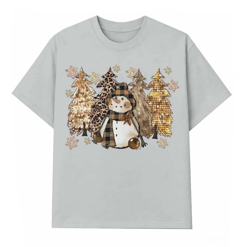 Fun Christmas Tree T-shirt – Christmas Gift for Women Men