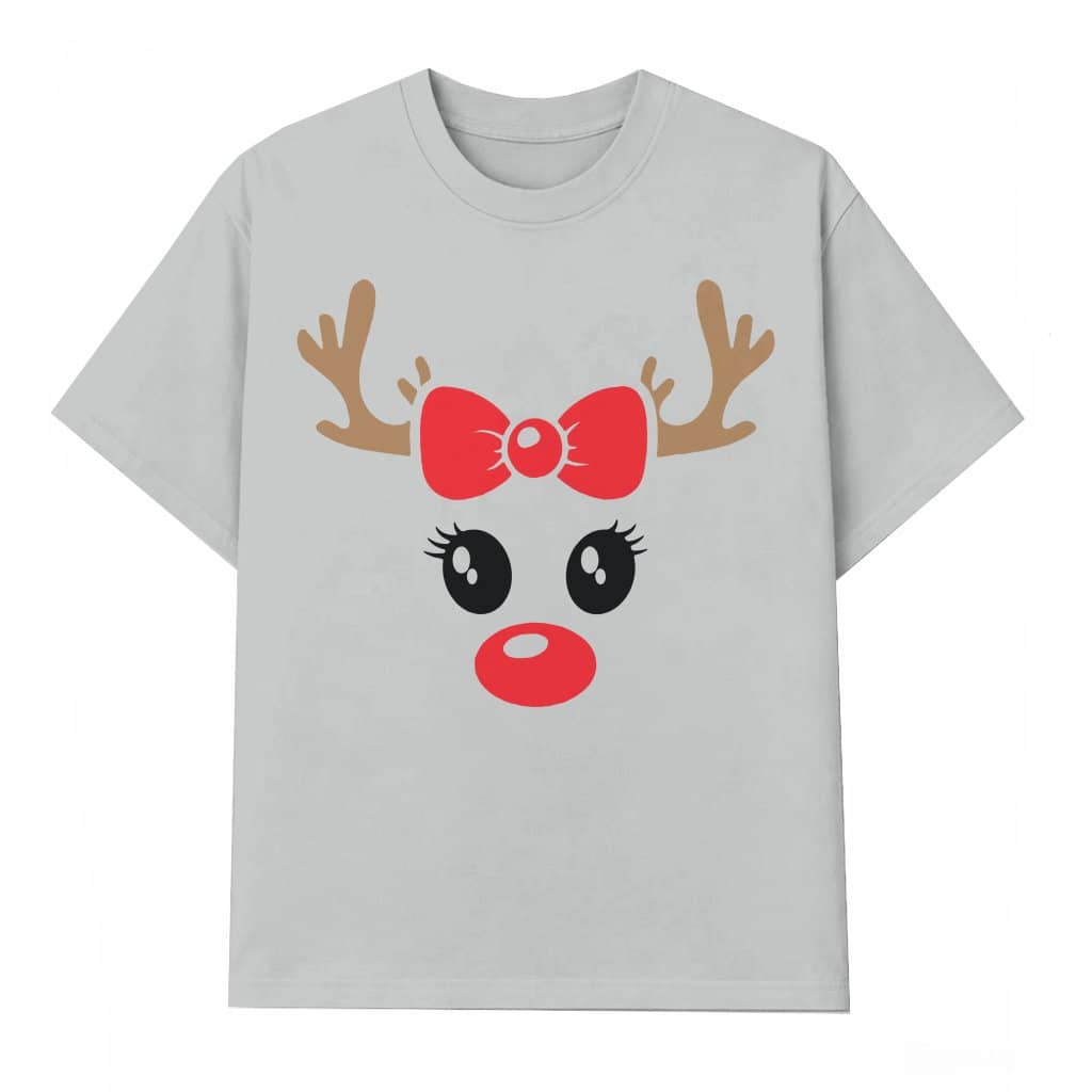 Funny Reindeer Matching T-shirt – Valentine's Day Christmas Gift for Couple