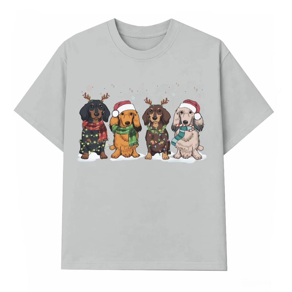 Cute Funny Dachshund T-shirt – Christmas Gift for Dachshund Mom
