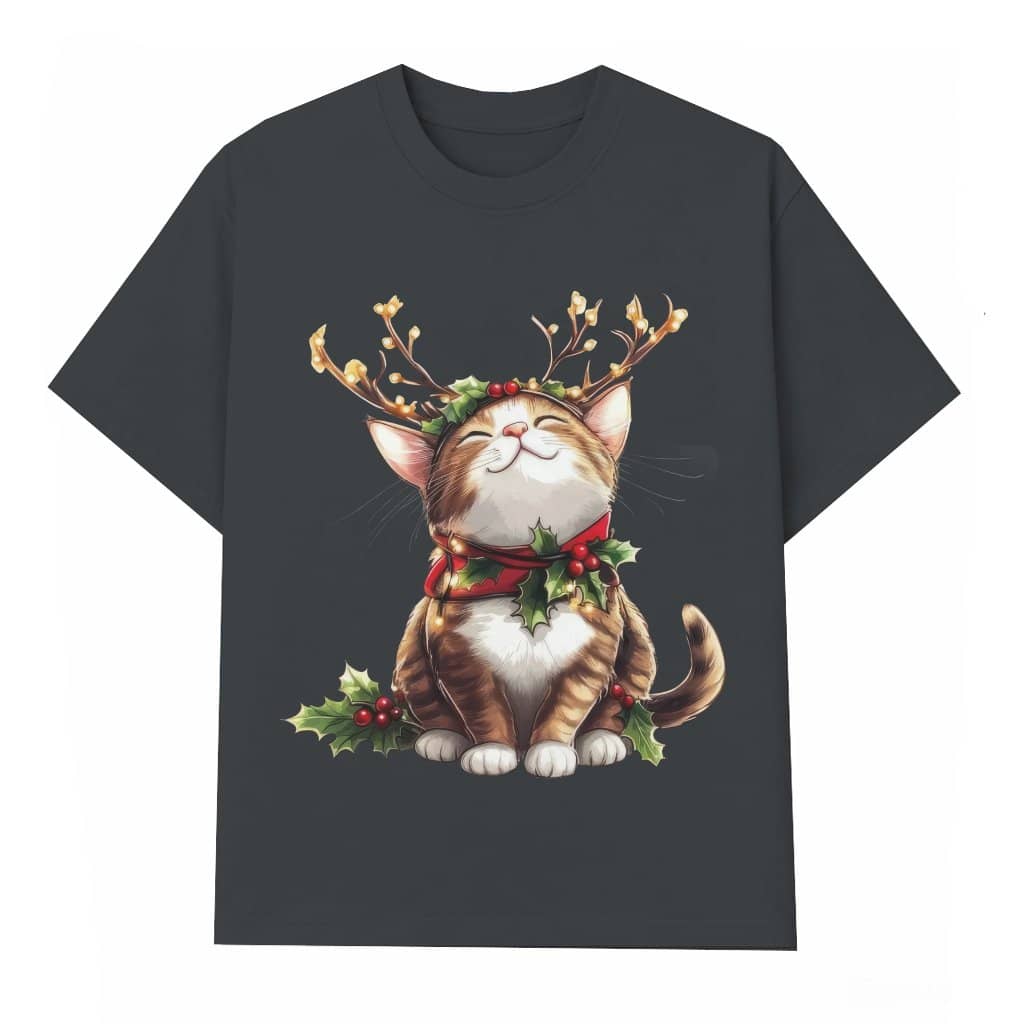 Christmas Cats T-shirt – Christmas Cat Lover Gift for Cat Mom