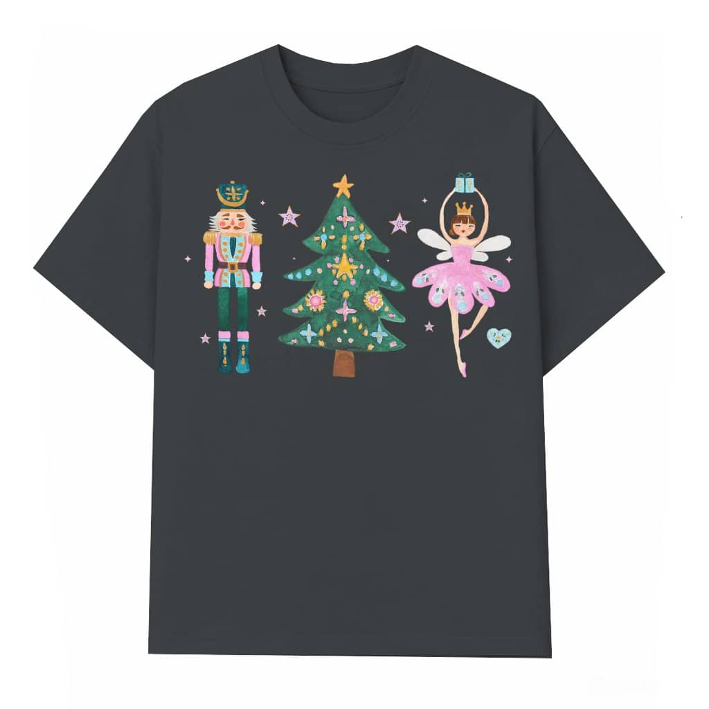 Nutcracker Sugar Plum Fairy T-shirt – Christmas Gift for Women Cute