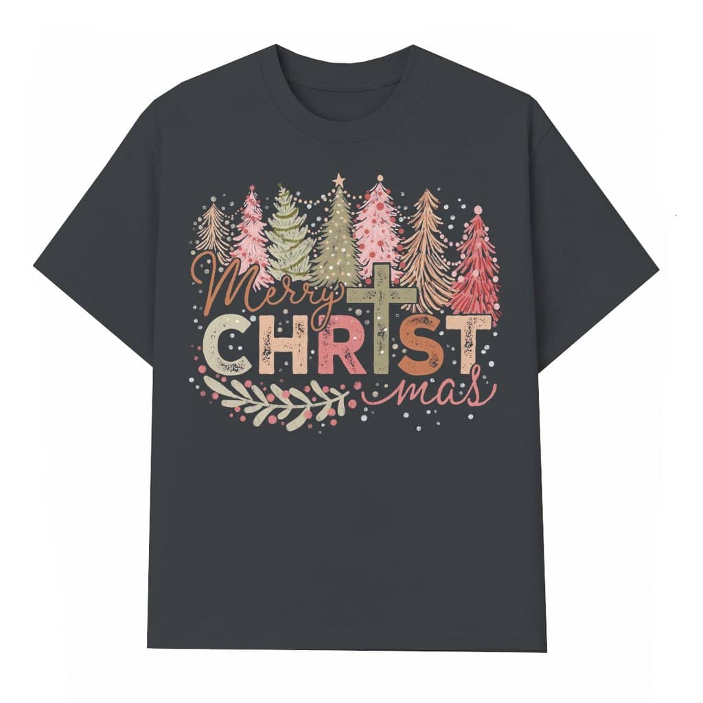 Merry Christmas T-shirt – Christmas Gift for Women Cute Festive