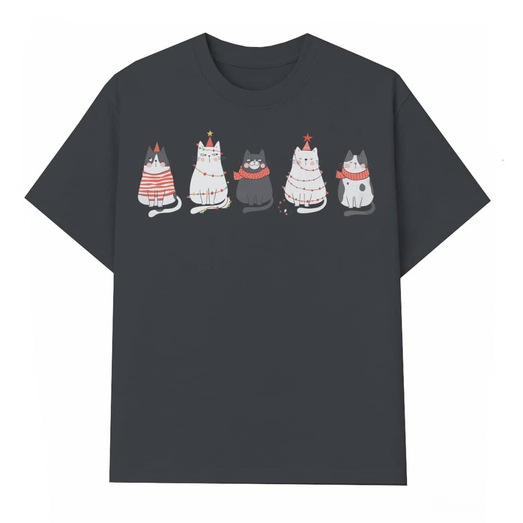 Cute Cat T-shirt – Christmas Gift for Cat Lover Funny
