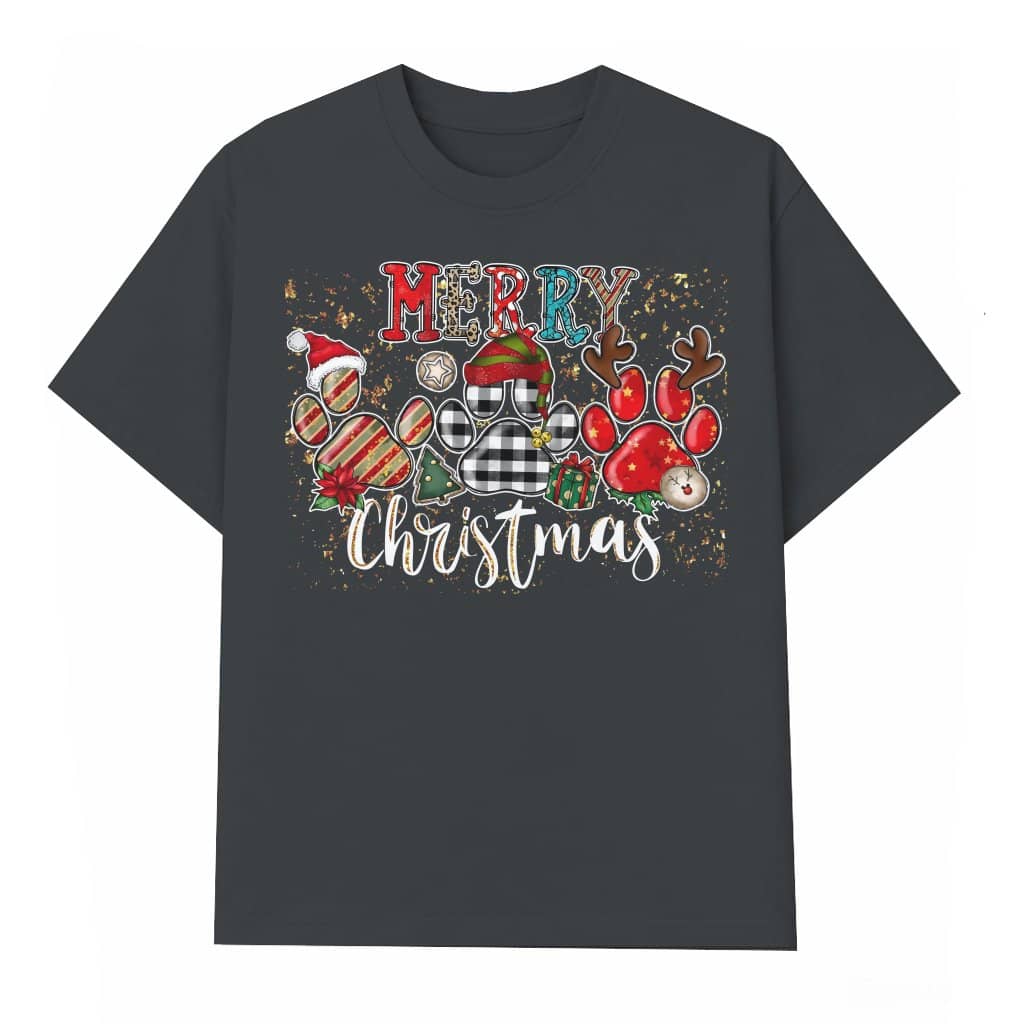 Christmas Dogs T-shirt – Christmas Gift for Dog Mom Puppy Lover