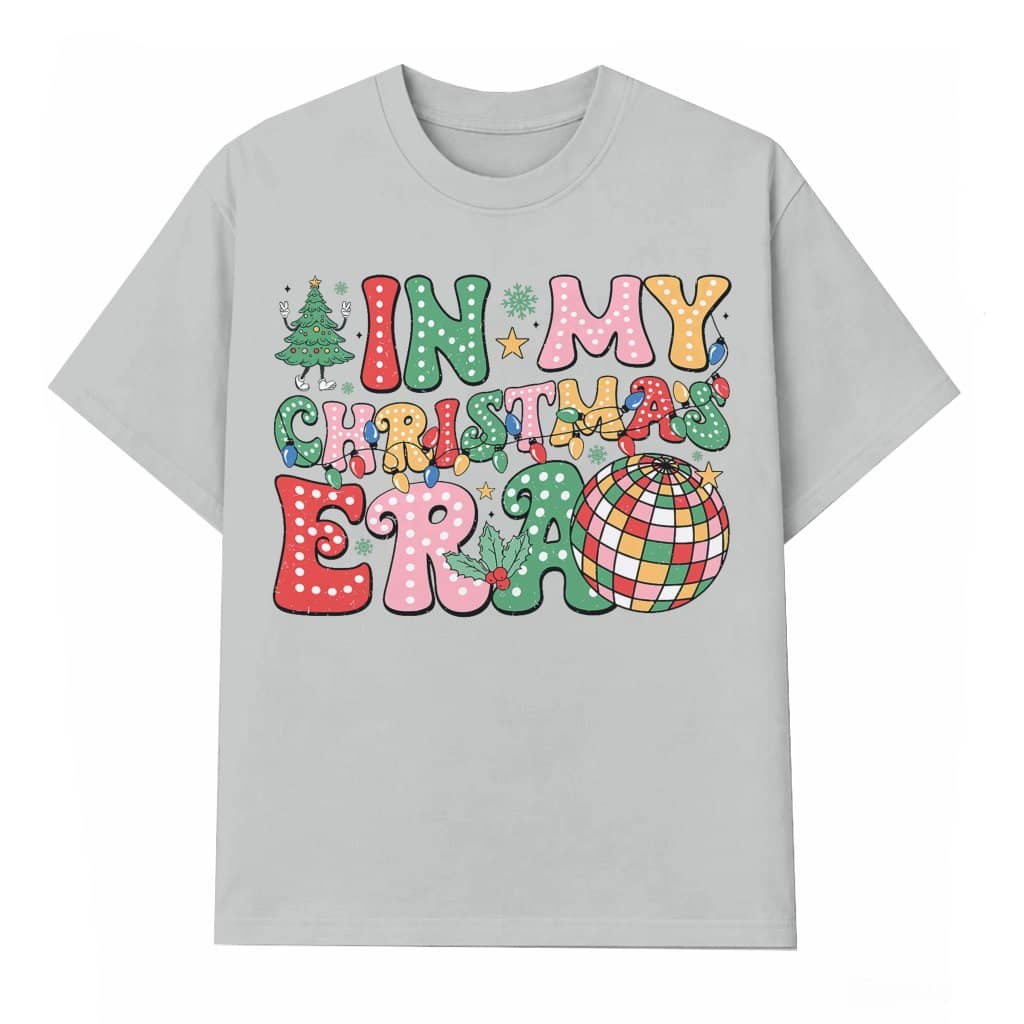 In My Christmas Era T-shirt – Christmas Gift for Men Women Retro