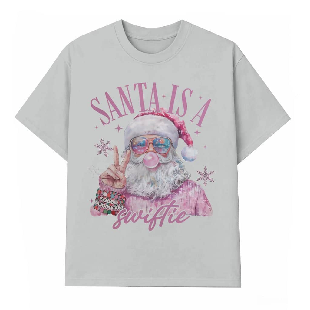 Funny Santa T-shirt – Christmas Holiday Gift for Men Women Humorous