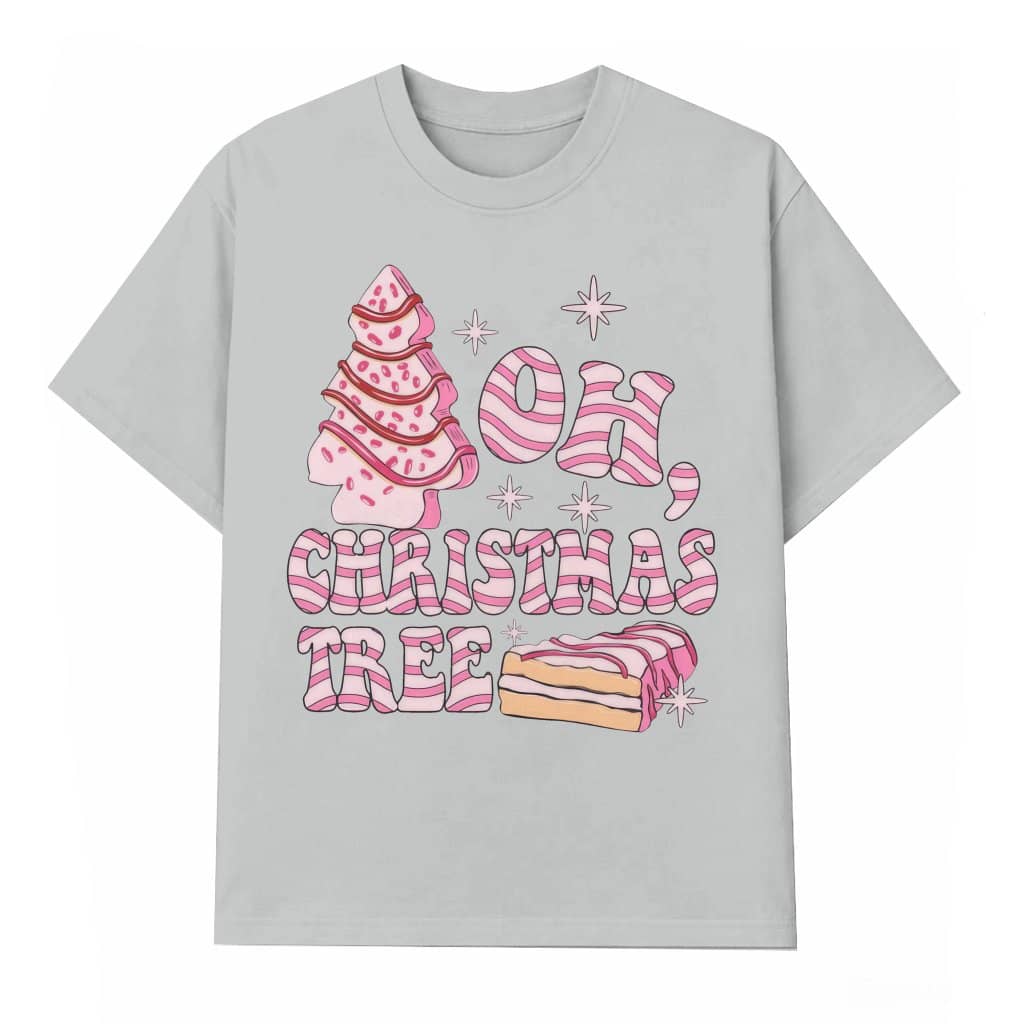 Cute Christmas Tree T-shirt – Christmas Gift for Women