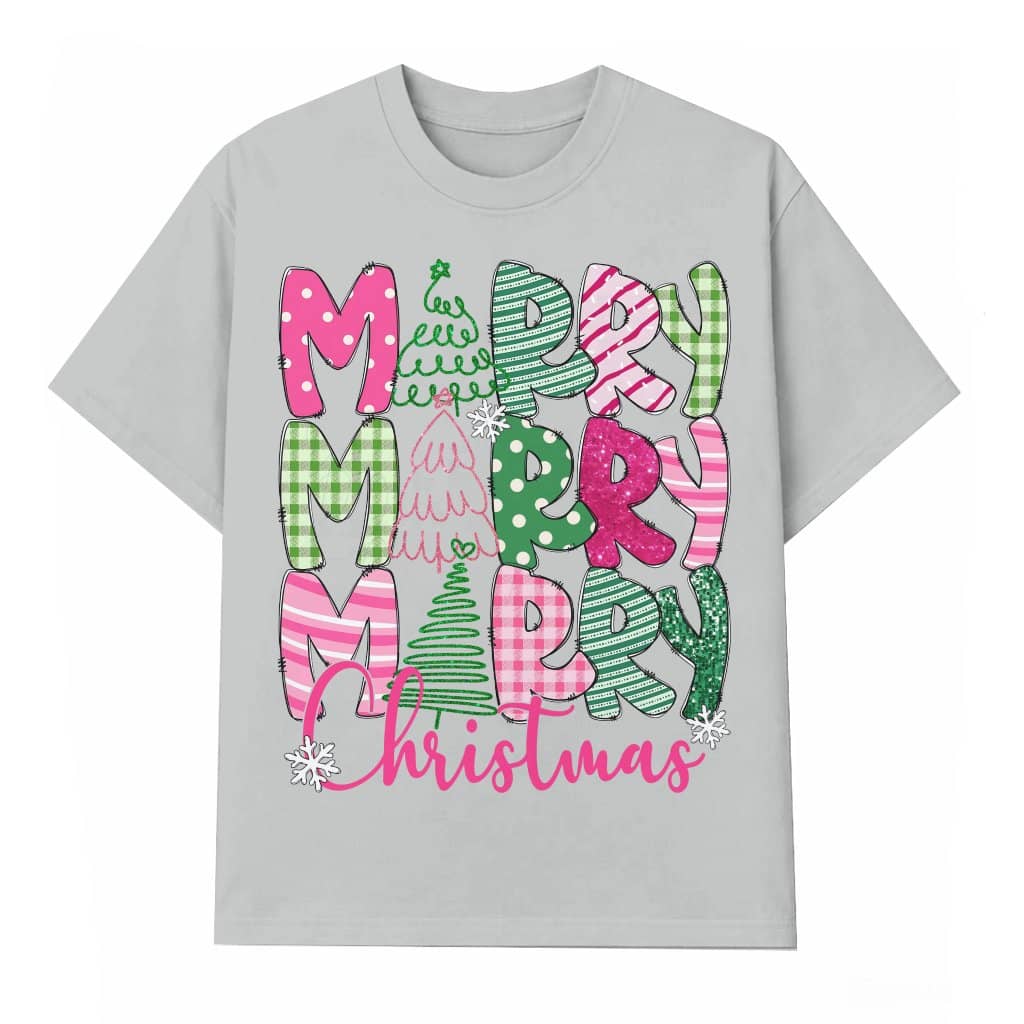 Pink Coquette Bow T-shirt – Christmas Gift for Her Cute Trendy