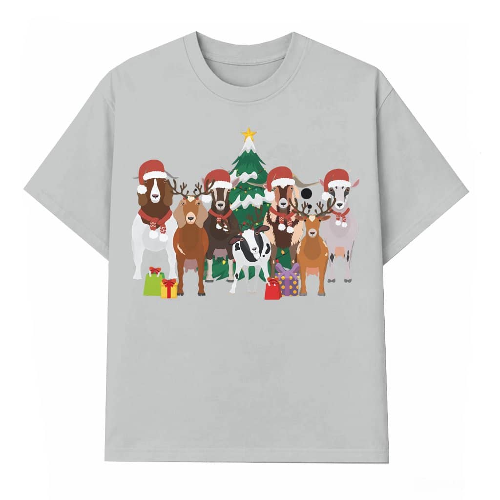 Funny Goats Farm Animal T-shirt – Christmas Gift Vintage