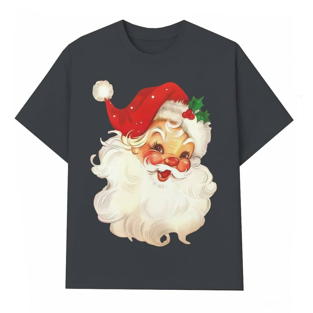 Funny Retro Santa Claus T-shirt – Christmas Gift Vintage
