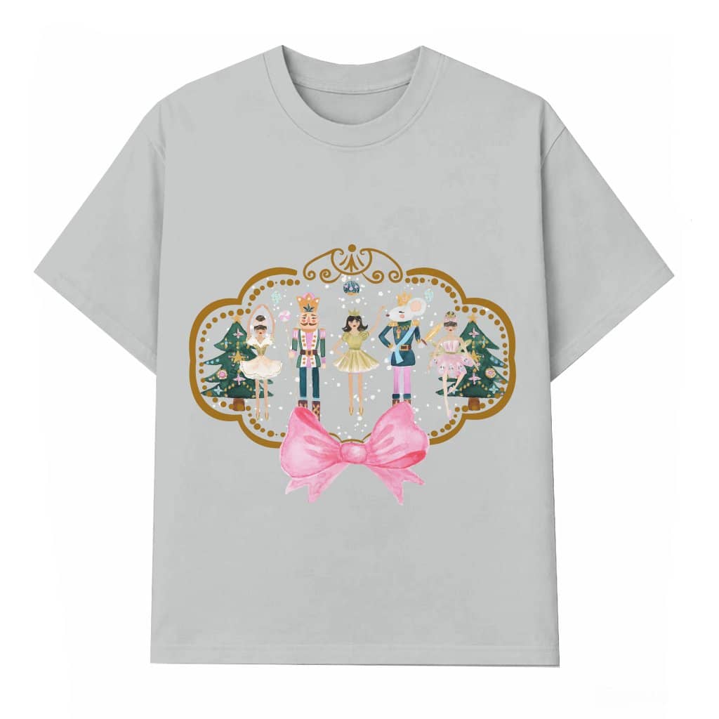 Nutcracker T-shirt – Christmas Gift for Women Vintage Cute Style