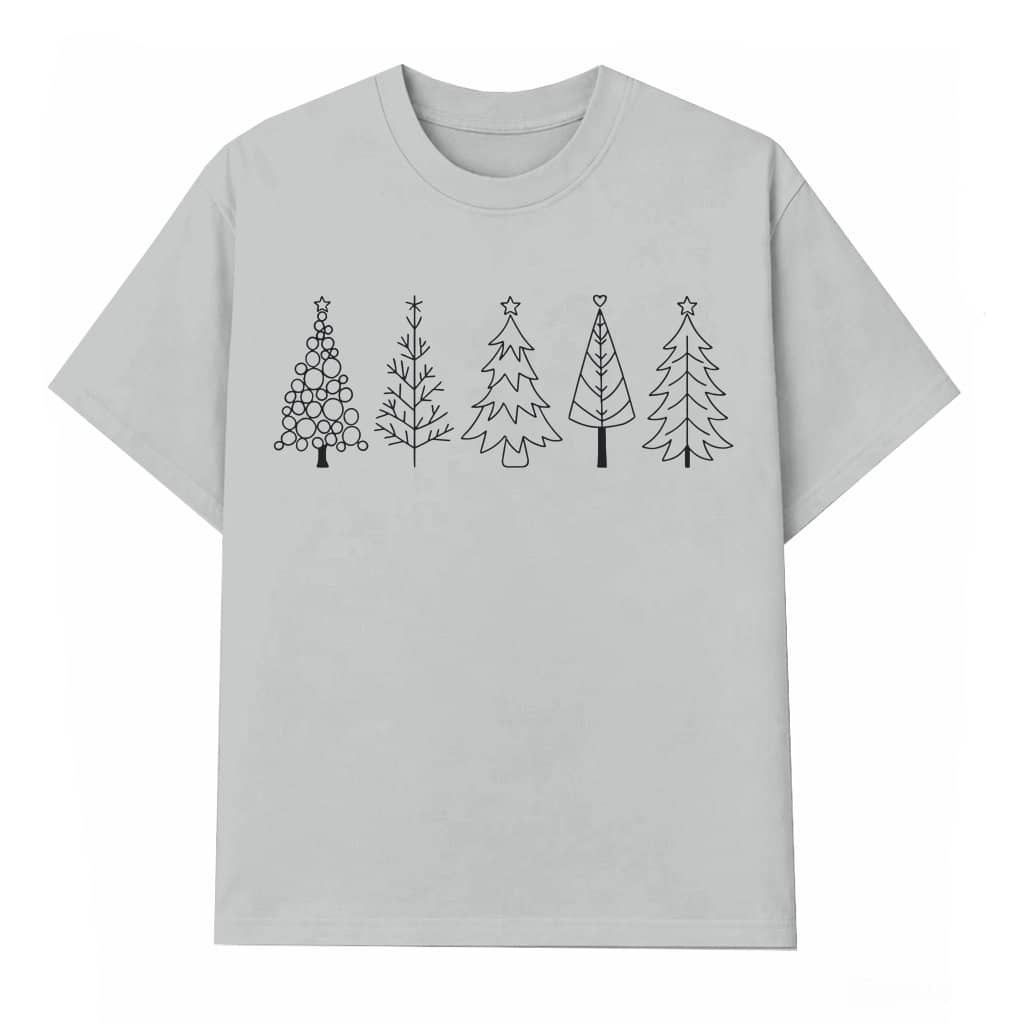 Cute Christmas Tree T-shirt – Christmas Funny Gift