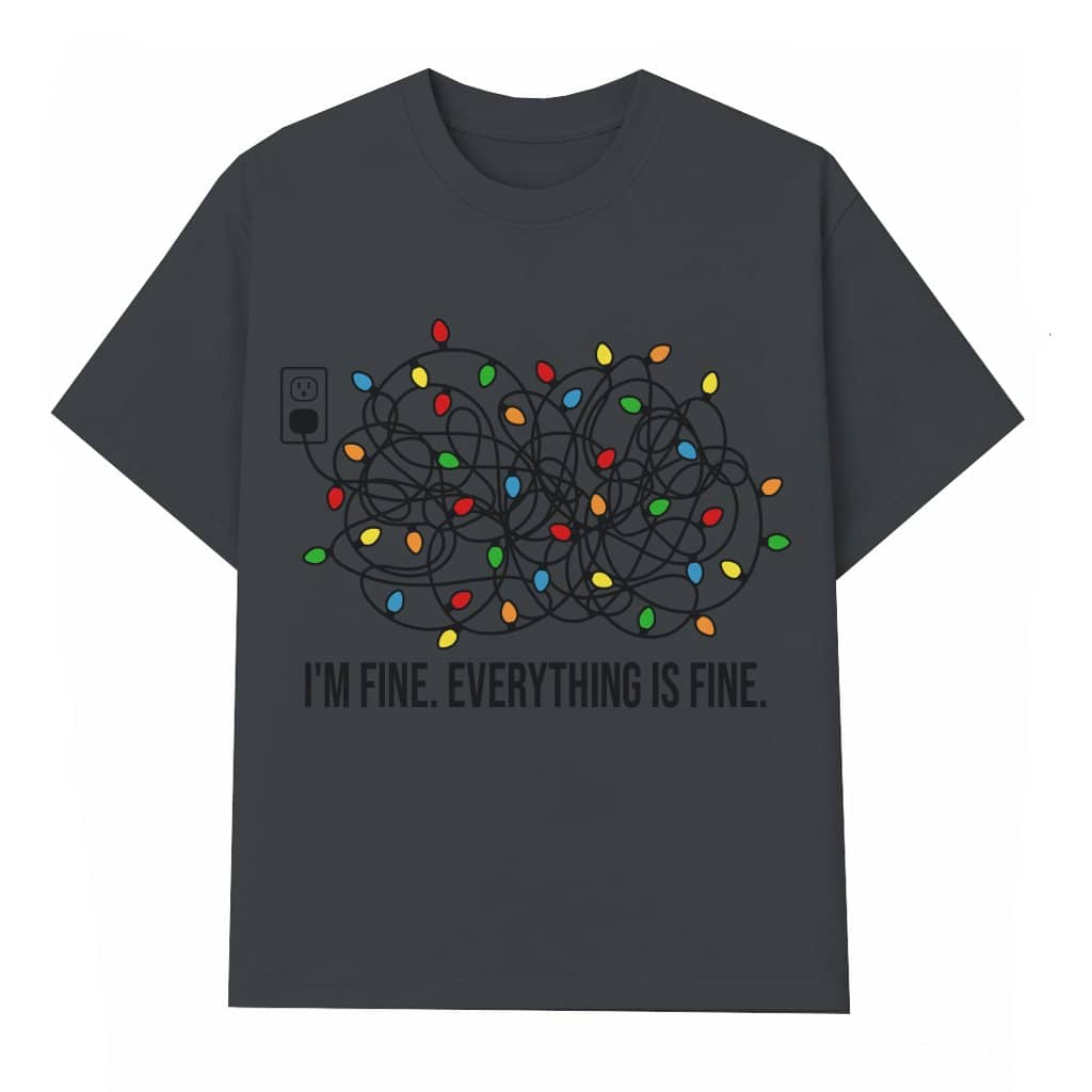 Christmas Lights T-shirt – Christmas Gift Trendy