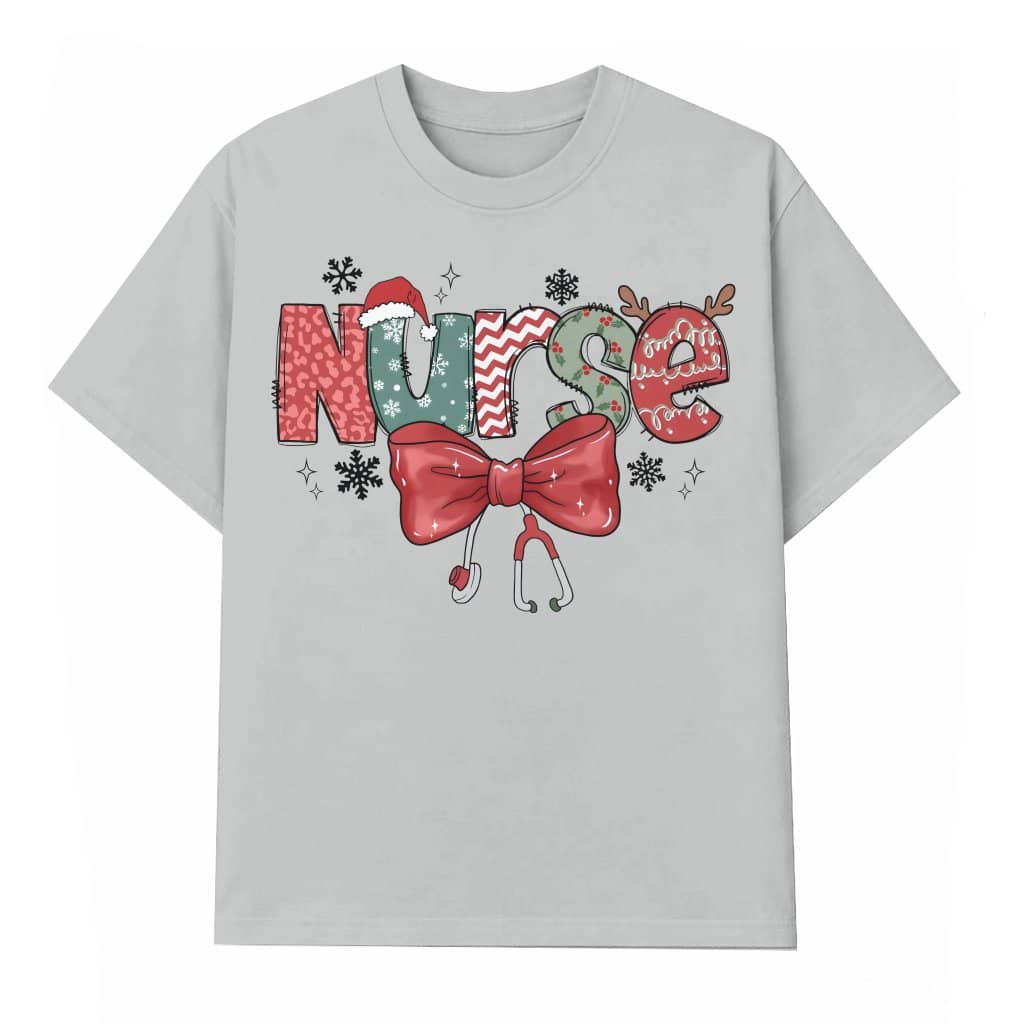 Nurse Life Stethoscope T-shirt – Christmas Gift for Nurse Cute