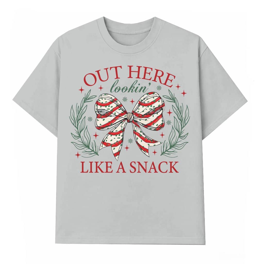 Coquette Bow Tee – Christmas Gift for Her Funny
