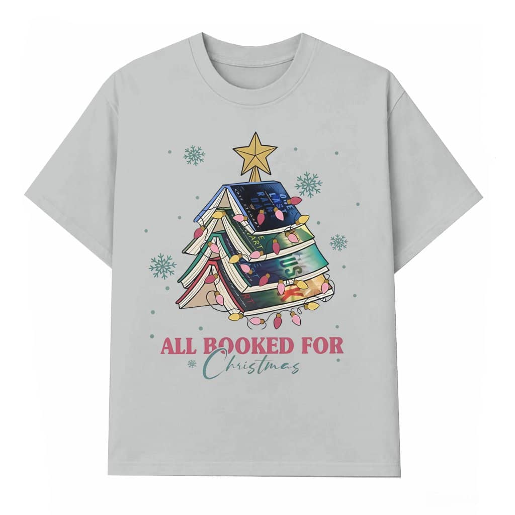 Book Lover T-shirt – Christmas Gift for Book Lover Reading Tree Funny