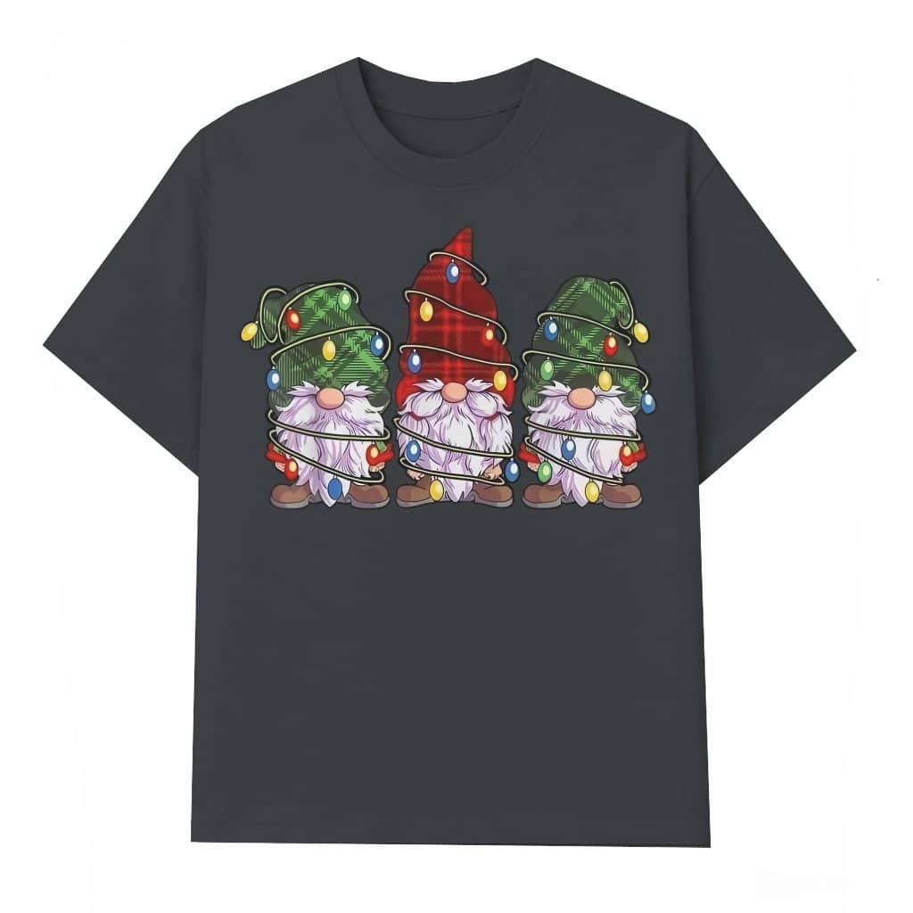 Christmas Gnome T-shirt – Christmas Gift Cute Festive