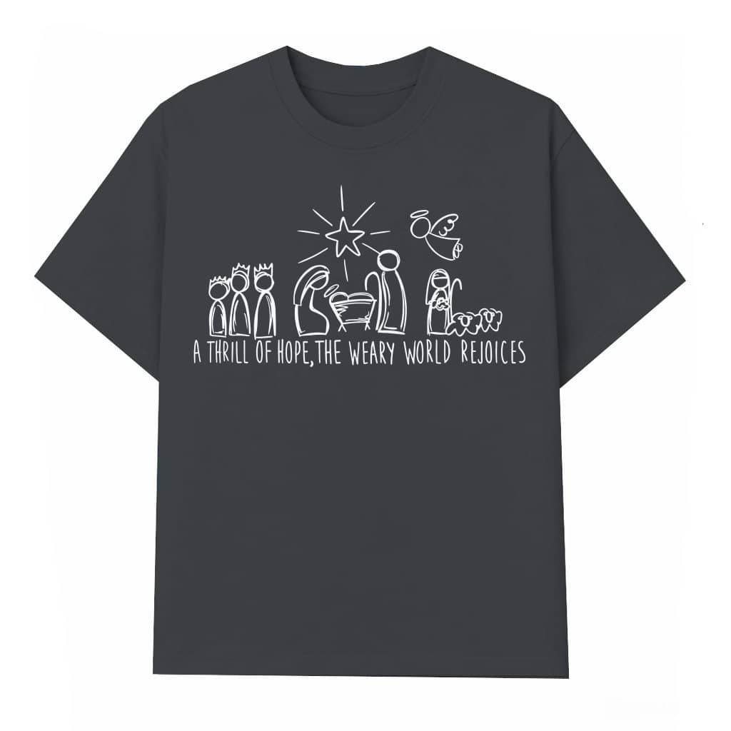 Christian Nativity Scene T-shirt – Christmas Religious Gift