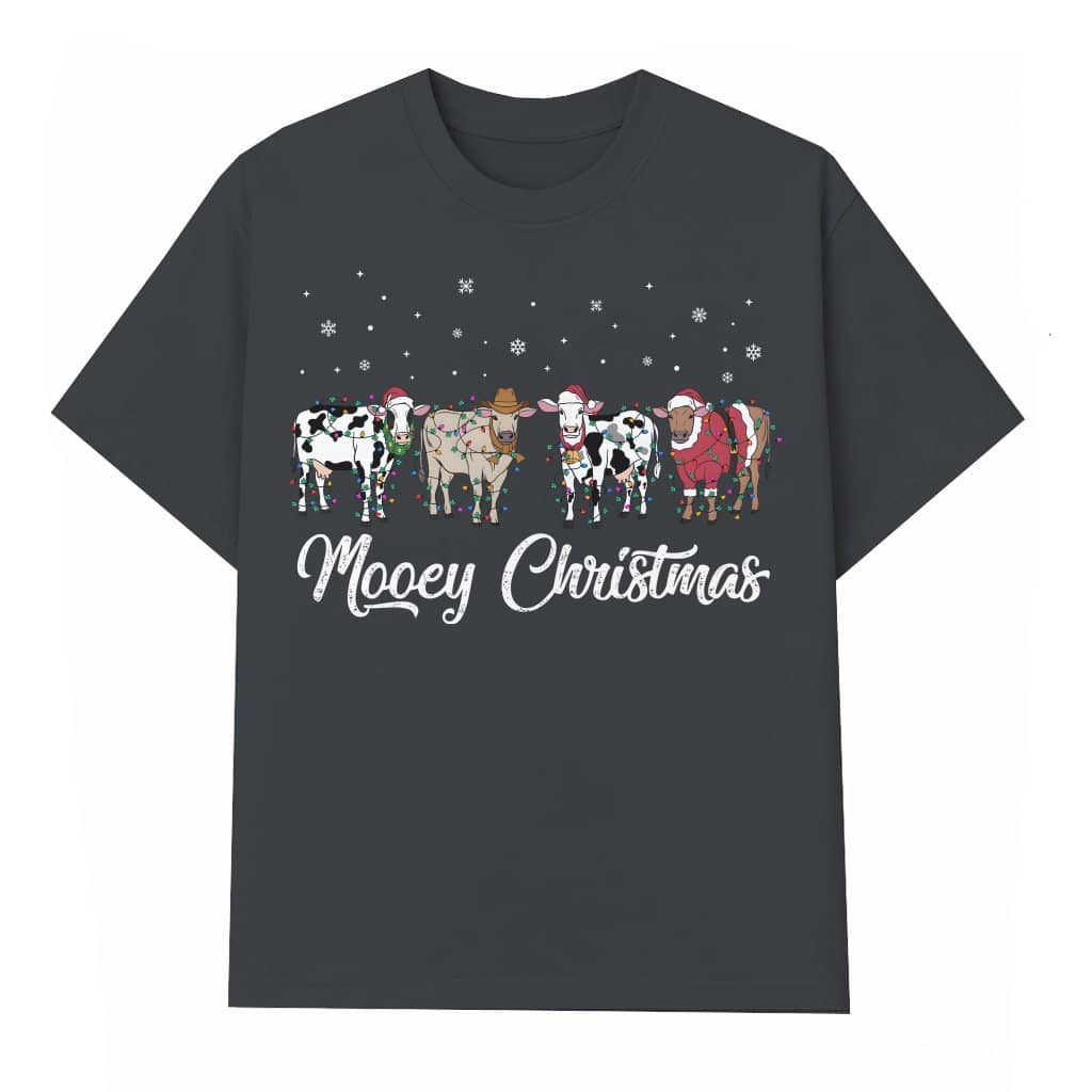 Funny Cow T-shirt – Christmas Gift for Farm Lovers Cute