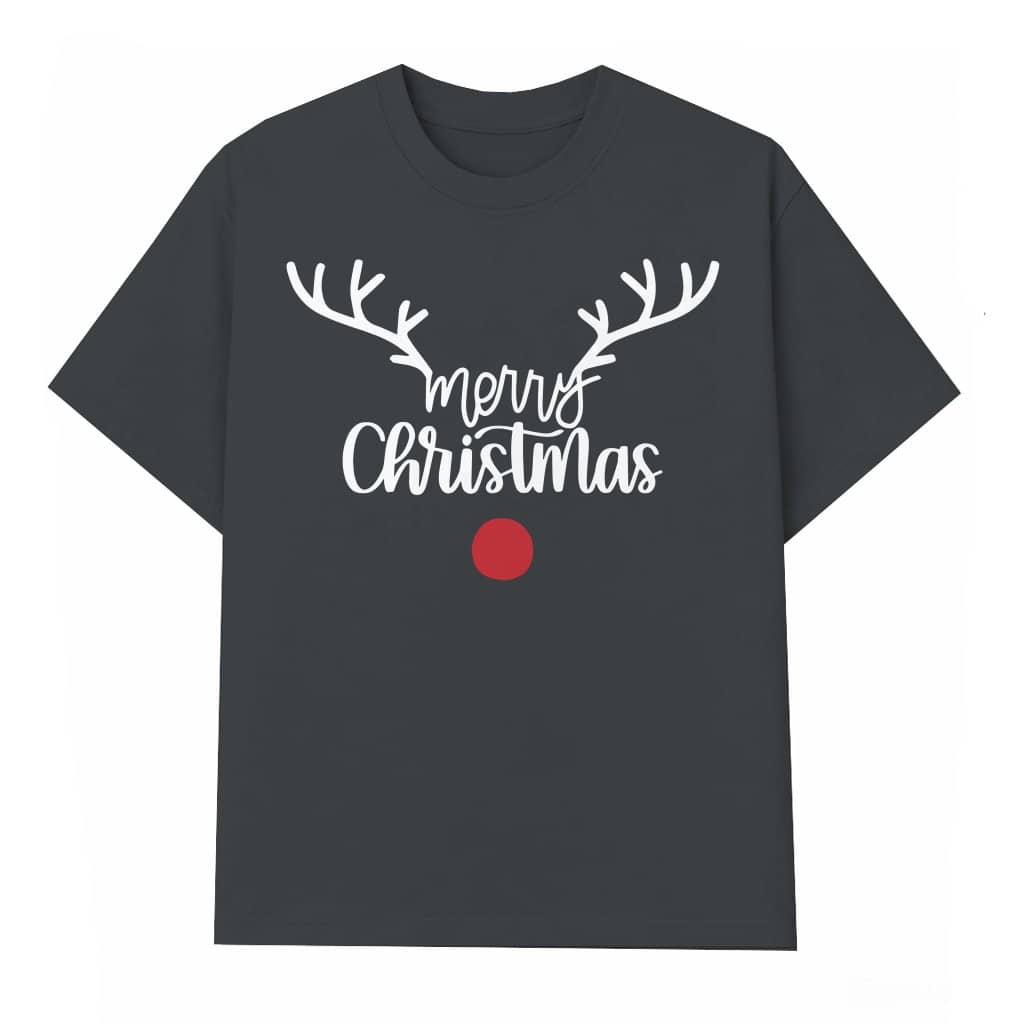 Funny Reindeer T-shirt – Christmas Gift for Men Women