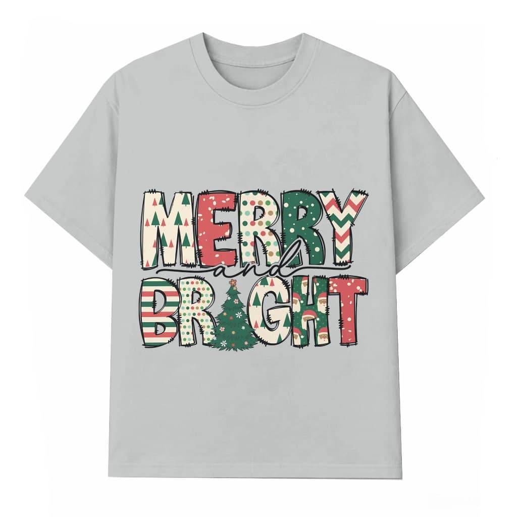 Cozy Merry Christmas T-shirt – Family Christmas Gift for Men & Women