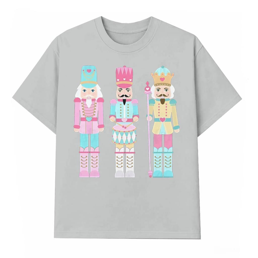Festive Nutcracker T-shirt – Christmas Gift for Women Cute