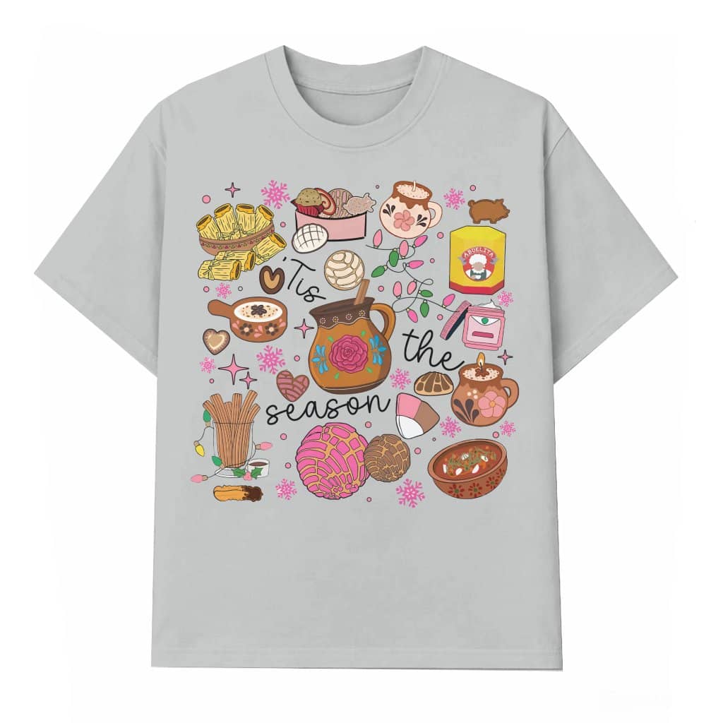 Mexican Christmas T-shirt – Funny Tis The Season Christmas Holiday Gift