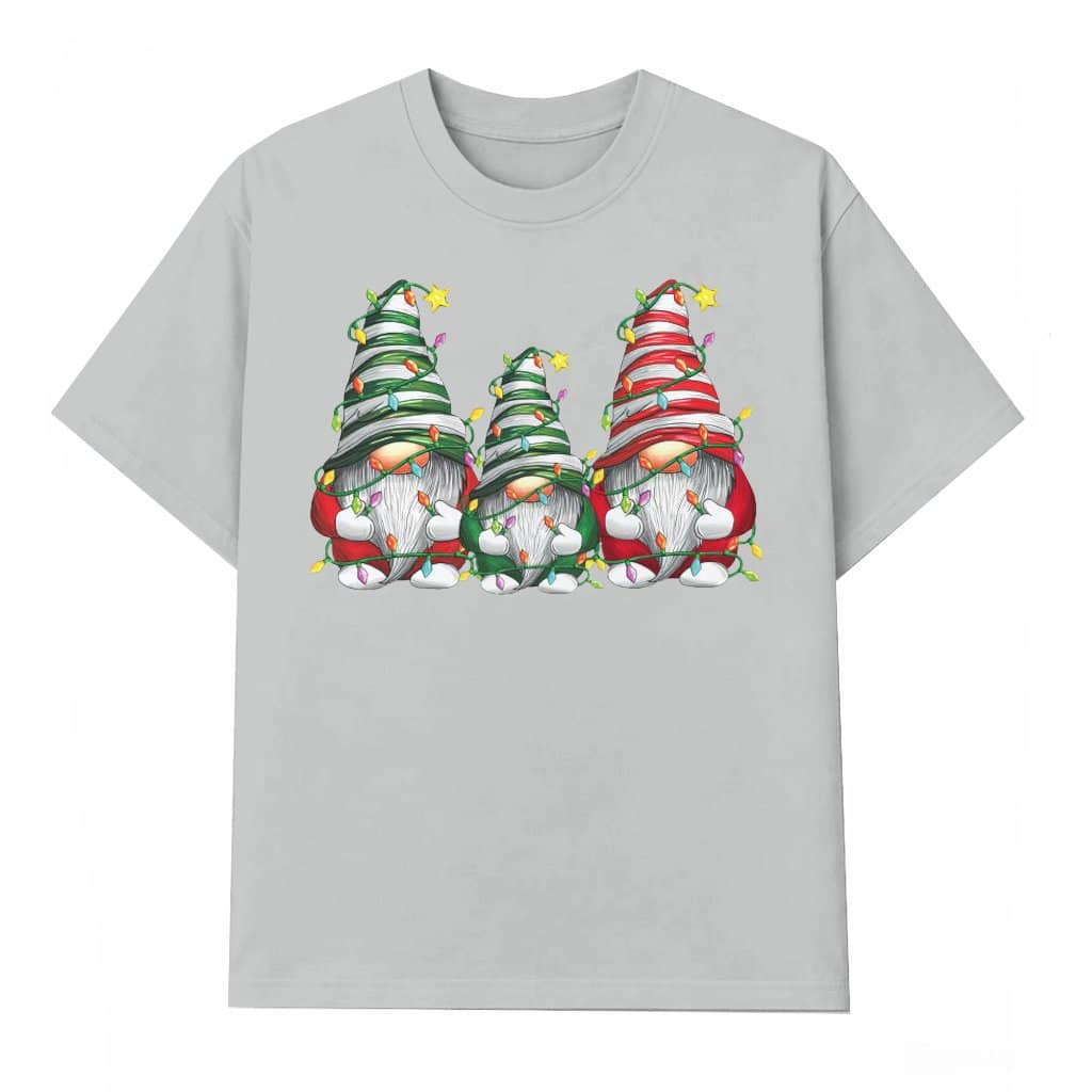 Funny Christmas Gnomes T-shirt – Christmas Gift for Women