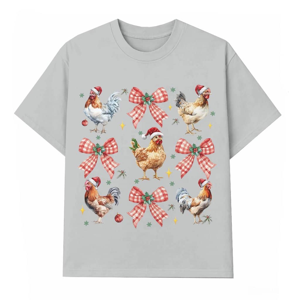 Funny Chicken T-shirt – Christmas Gift for Chicken Mom