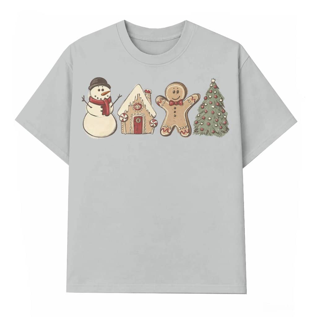 Gingerbread Cookies T-shirt – Christmas Holiday Gift Cute