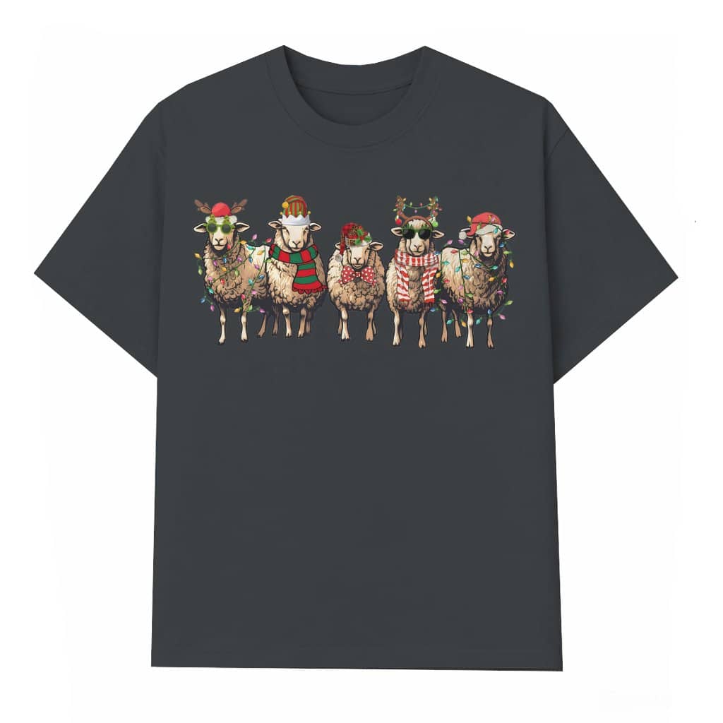Funny Sheep T-shirt – Christmas Gift for Farm Animal Lovers
