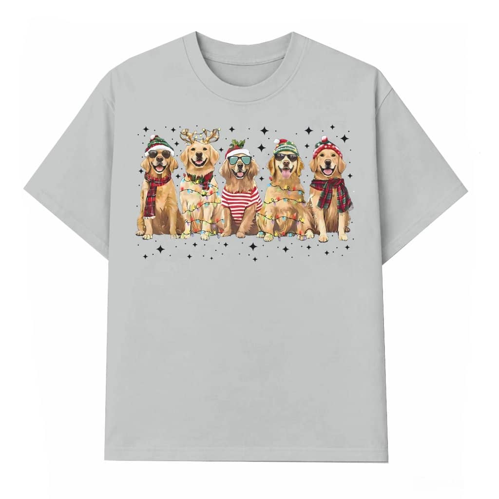 Golden Retriever T-shirt – Christmas Gift for Dog Lover Funny