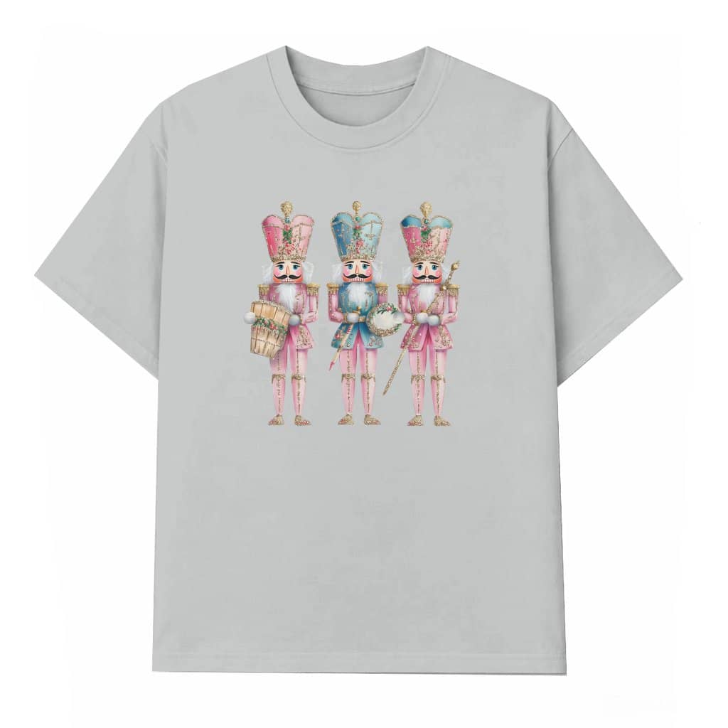 Cute Vintage Nutcrackers T-shirt – Christmas Gift for Women