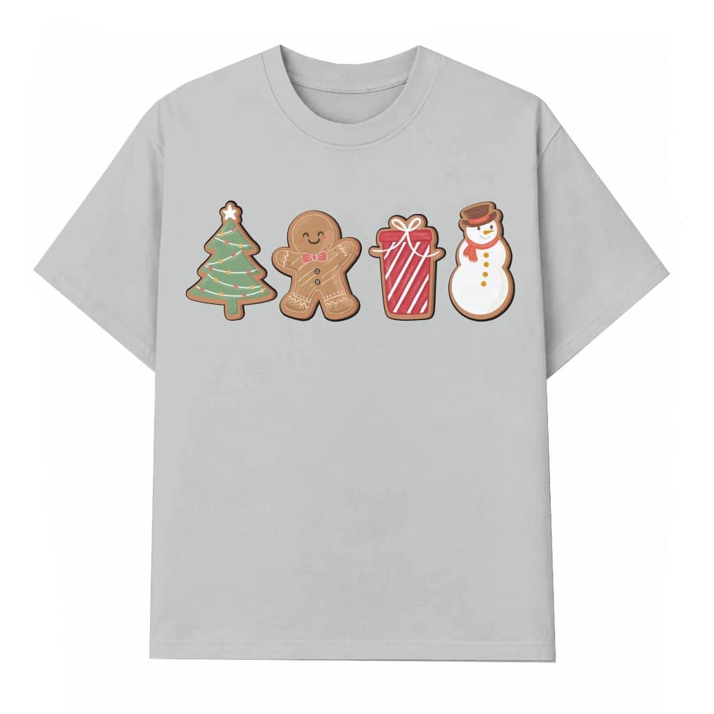 Gingerbread Cookies T-shirt – Christmas Gift for Women Cute
