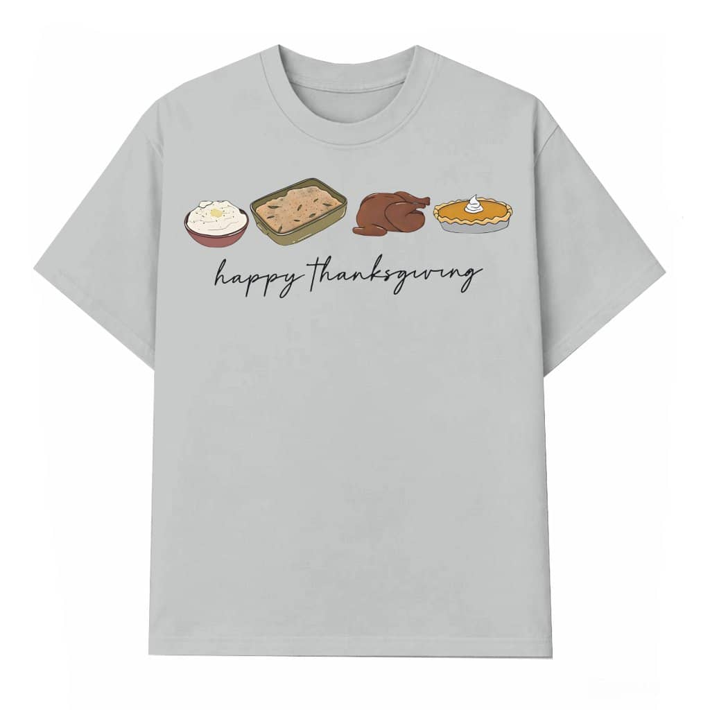 Funny Retro Pumpkin Pie T-shirt – Thanksgiving Gift for Men Women Autumn Fall