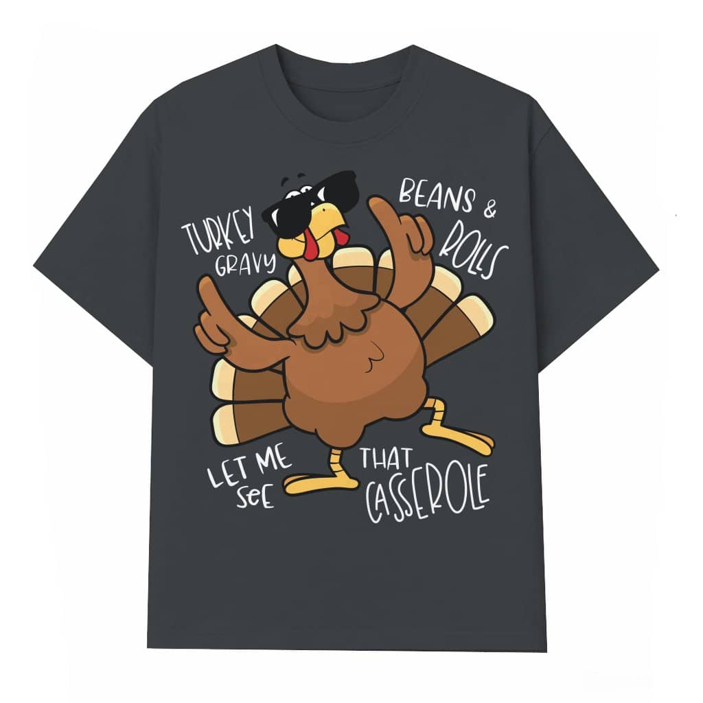 Funny Thanksgiving Turkey T-shirt – Thanksgiving Gift for Women Cute Fall