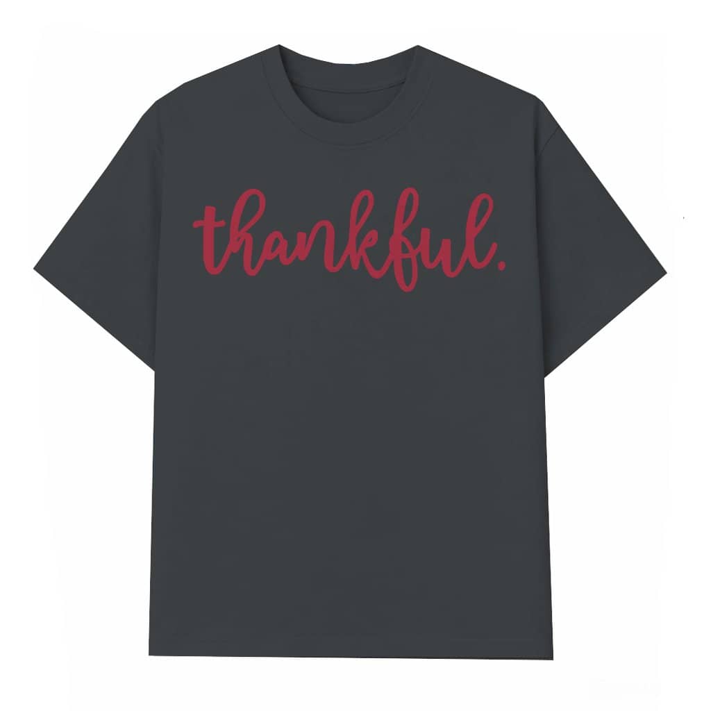 Cozy Thankful T-shirt – Thanksgiving Gift for Women Fall