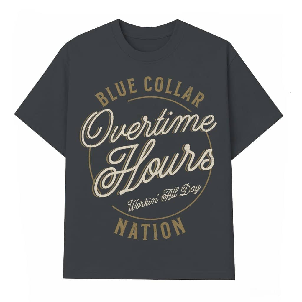 Lineman Blue Collar T-shirt – Gift for Lineman
