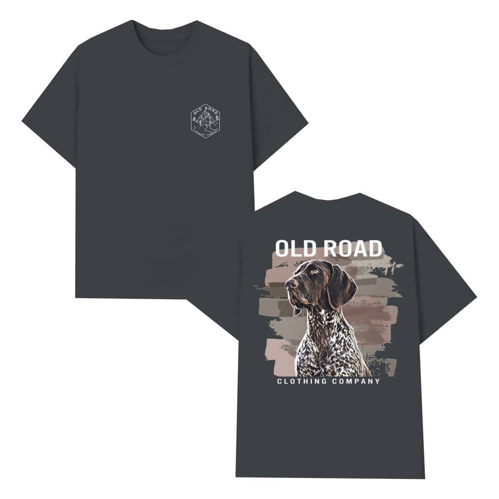 Vintage German Shorthaired Pointer Hunting T-shirt – Gift for Hunter