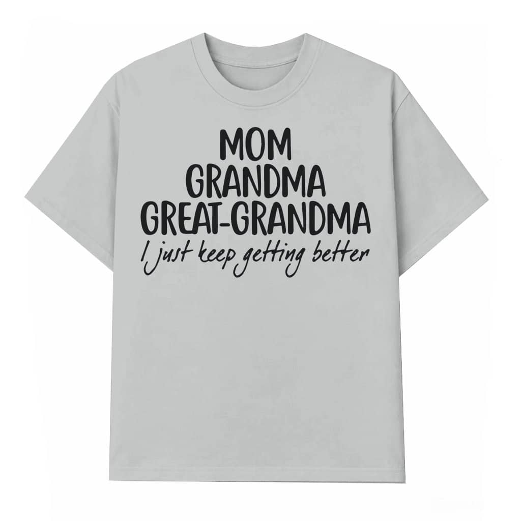 Pregnancy Announcement T-shirt – Baby Reveal Gift for Expectant Mom Grandma Great-Grandma