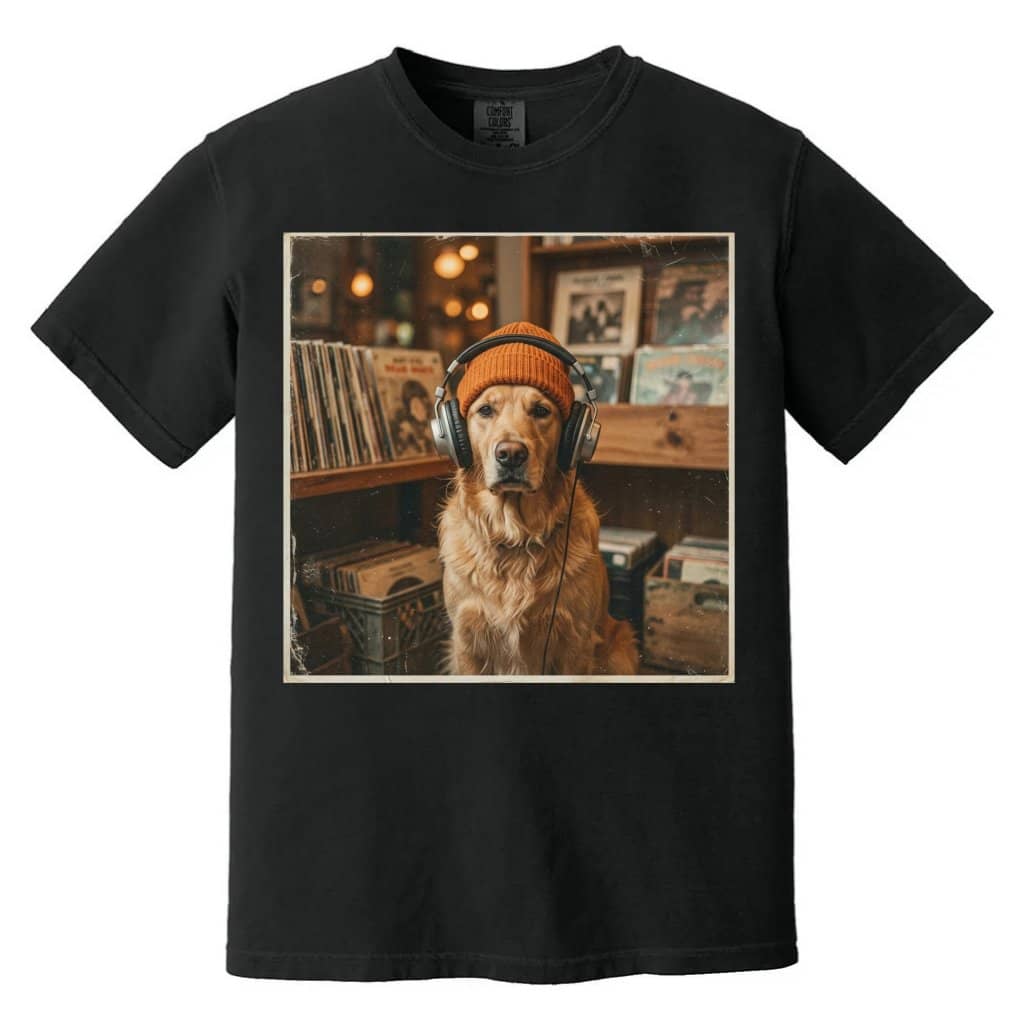 Cute Golden Retriever Comfort Colors Shirt – Funny Gift for Dog Mom, Dog Lover Aesthetic Tee