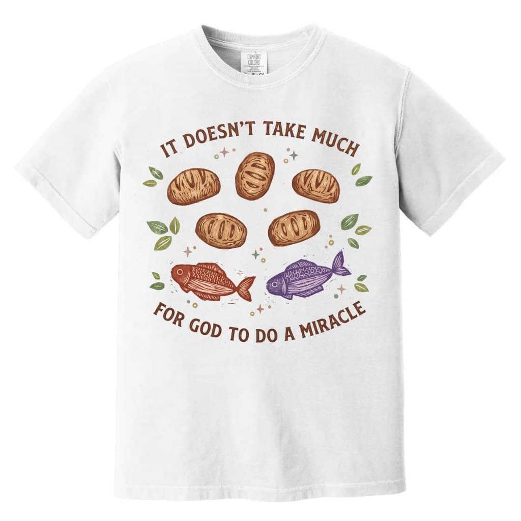 Comfort Colors God Can Do a Miracle Shirt – Faith Gift for Christians