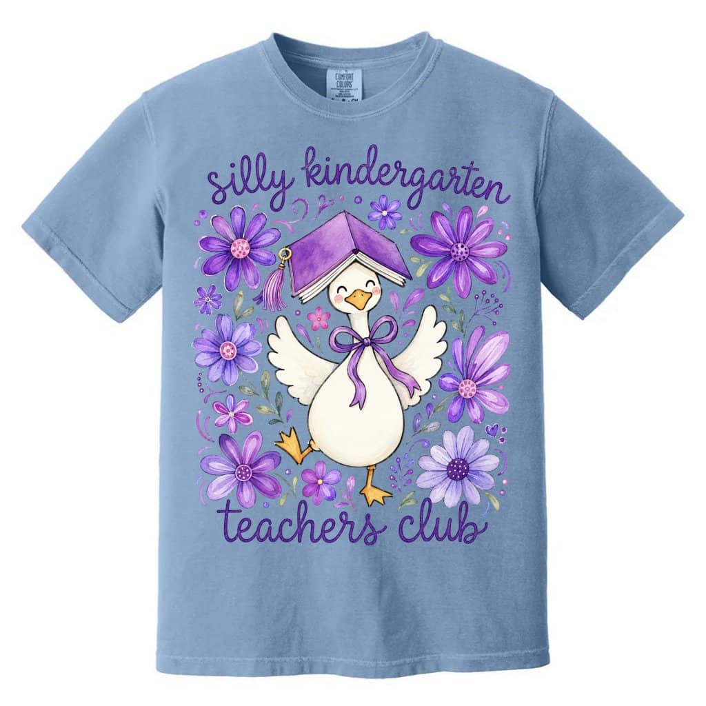 Comfort Colors Kindergarten Teachers Shirt – Back to School Gift